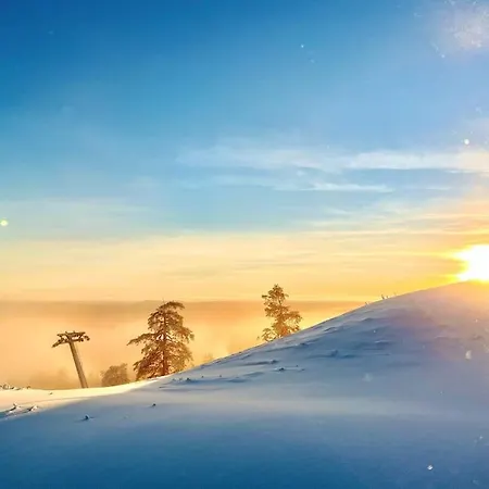 Arctic Lapland In Family Studio, Wi-fi, National Park - Lapland Apartment Pyhatunturi