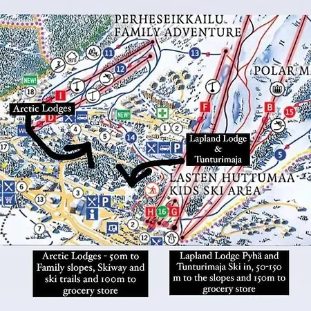 Arctic Lapland In Family Studio, Wi-fi, National Park - Lapland *