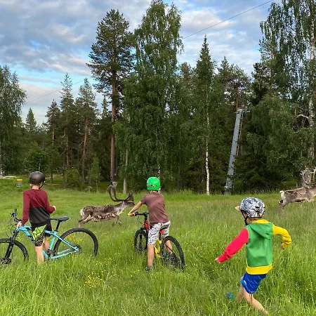 Arctic Lapland In Family Studio, Wi-fi, National Park - Lapland